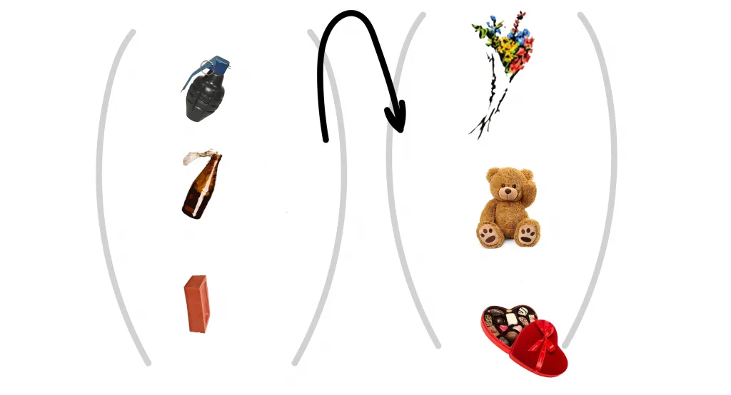 Abstract image representing communication craft